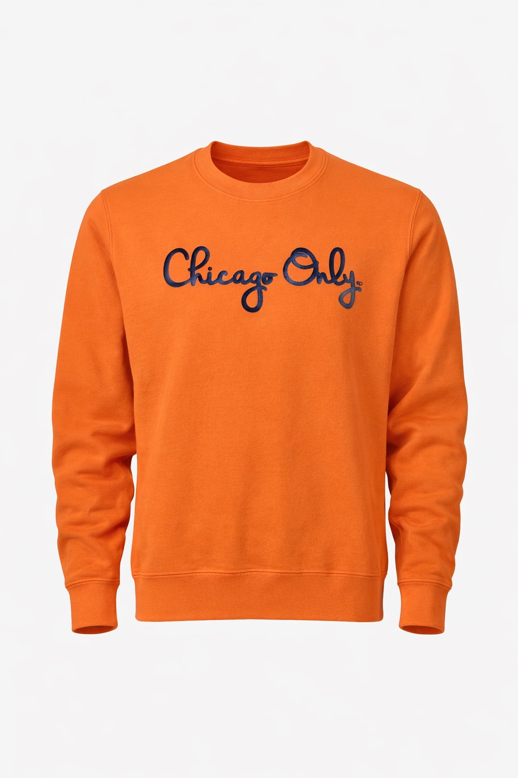 Orange Chicago Only crewneck